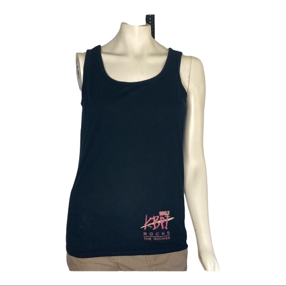 Anvil KBPI Rock & Roll Car Show 2015 Tank Top Sz M